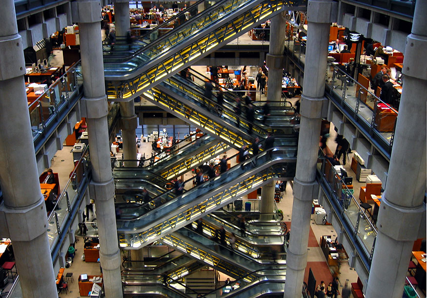 The Lloyd's Building, City of London