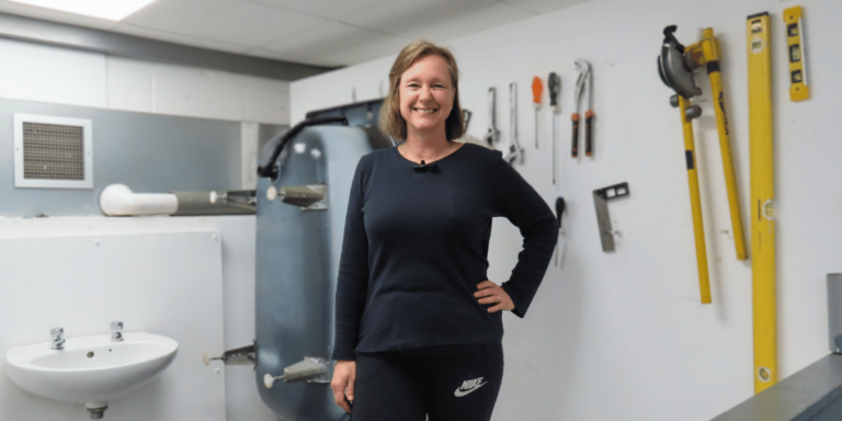 Student Story: Plumbing and Tiling with Suzanne 